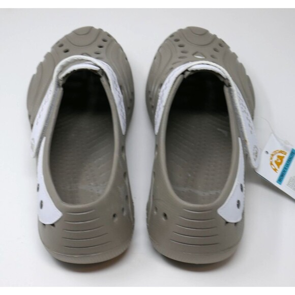 Doggers Ultralite Slip On Water/Garden Comfort Shoes Tan White Size 9/10W NEW - Picture 3 of 8